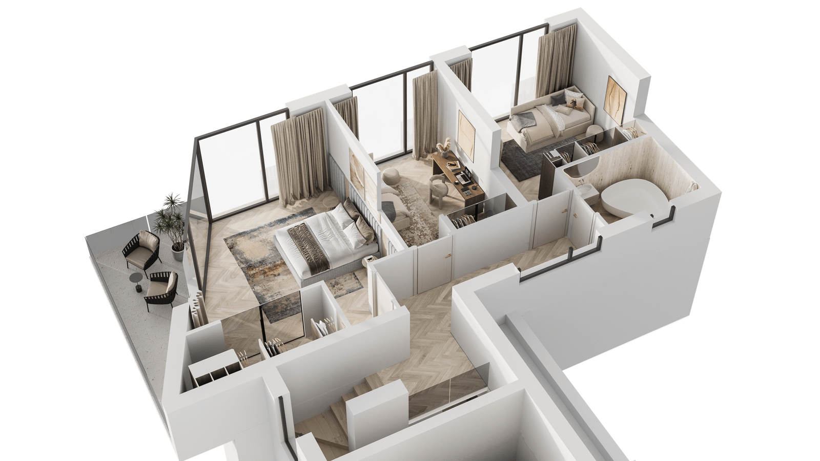 Villa Adria apartments 1st floor - first floor 1-2