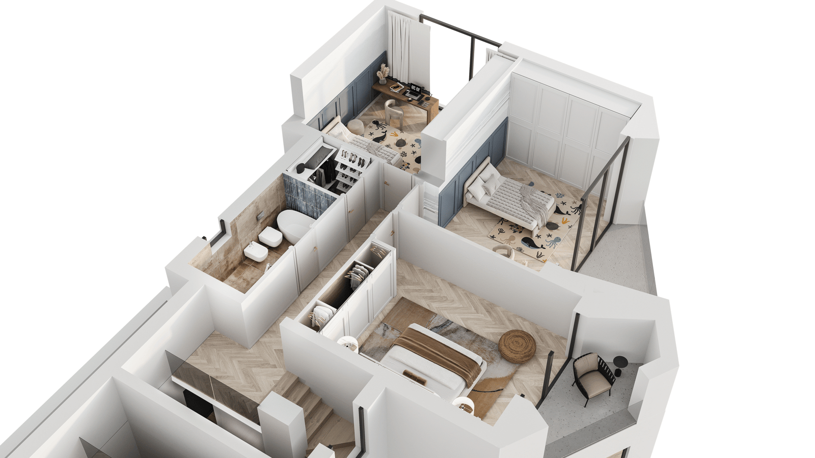 Villa Adria apartments 2 st floor - second floor 2-2