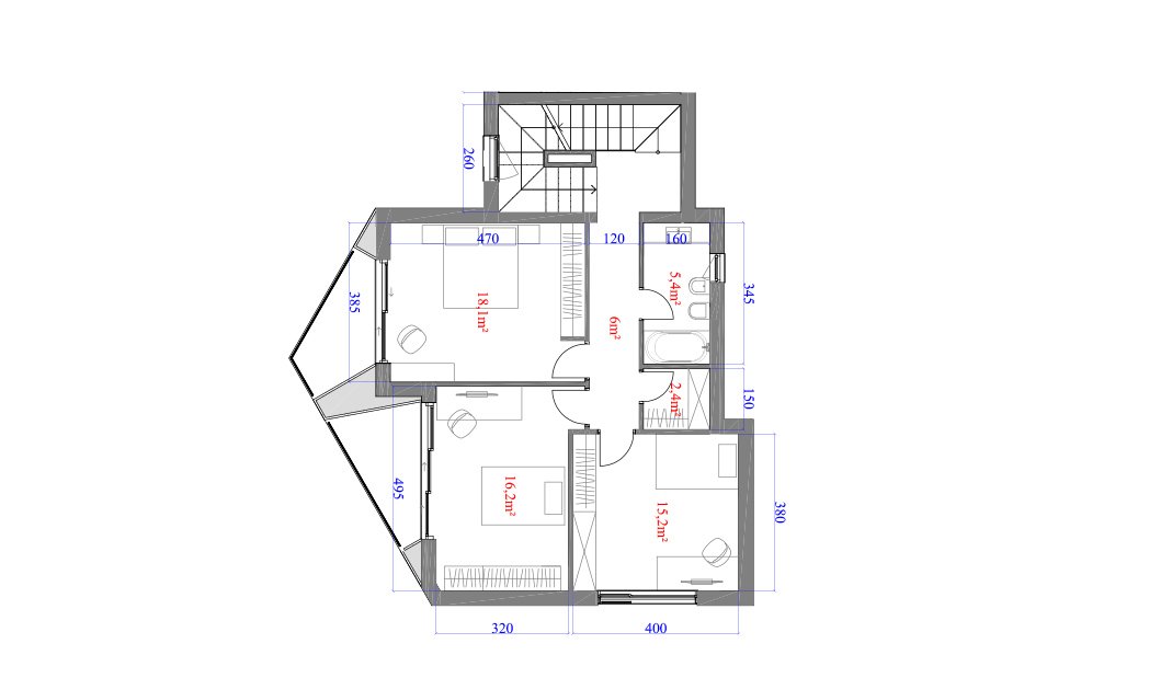 Villa Adria apartments 2st floor - first floor 1-2-jp